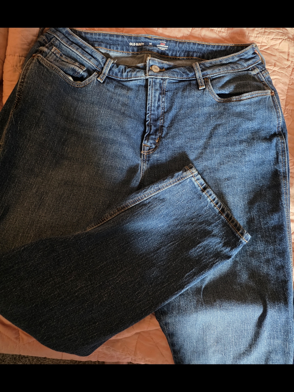Old Navy Vintage Slim Dark Blue Jeans